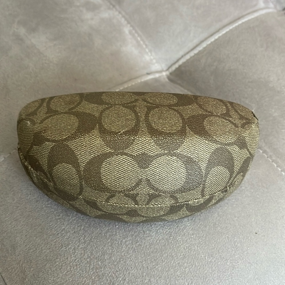 Coach sunglass case